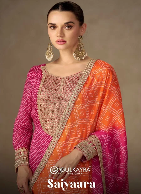 Saiyaara By Gulkayra Chinon Embroidery Surat Readymade Suits Wholesale Market